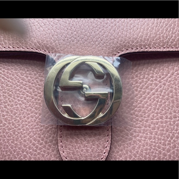 🚨Dollar Calfskin Interlock G Top Handle ShoulderBag🚨 - Picture 7 of 14